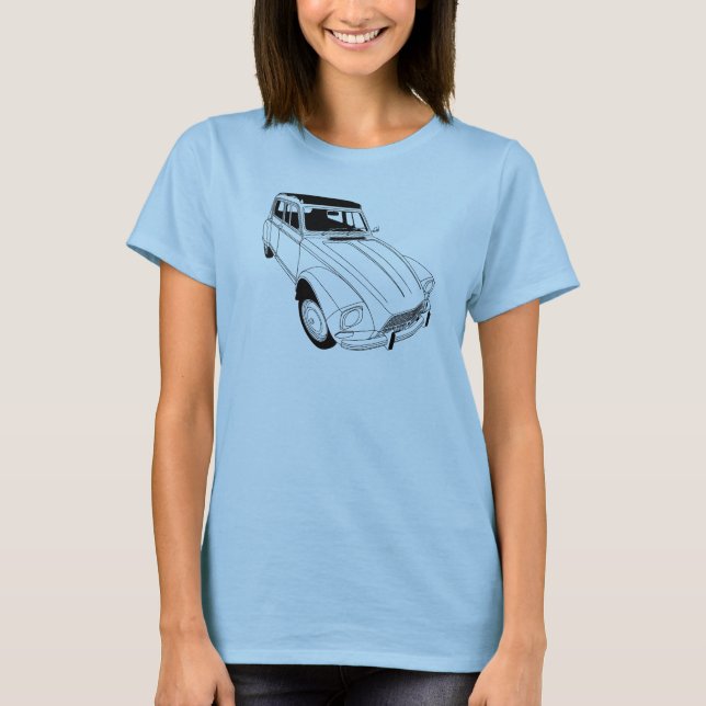 Camiseta de Citroen Dyane (Anverso)