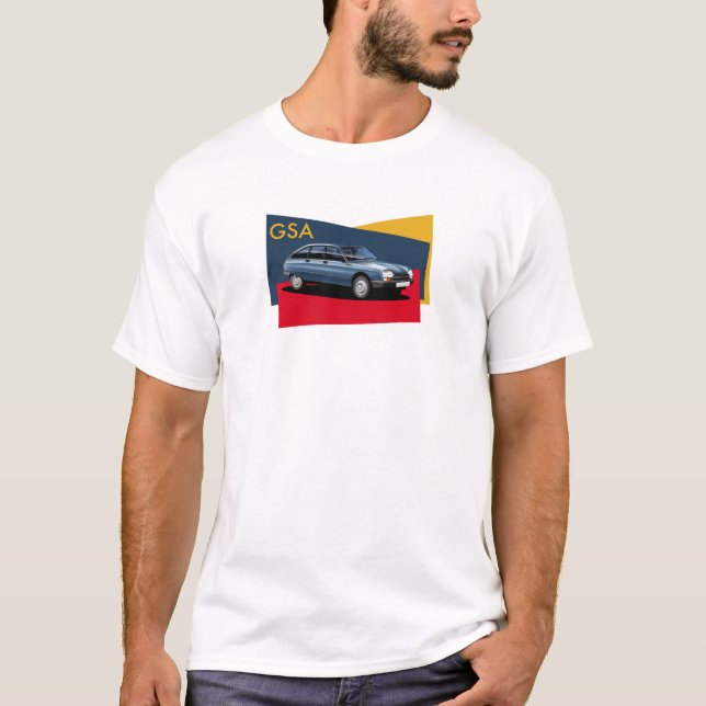 Camiseta de Citroen GSA (Anverso)