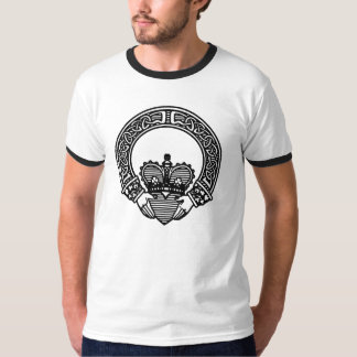 Camiseta de Claddagh ringer