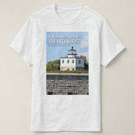 Camiseta de Clark's Point Lighthouse, Massachusett