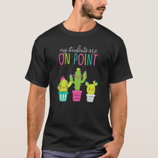 Camiseta de clase de maestro de cactus Mis alumnos