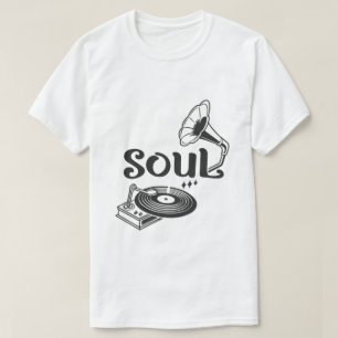Camiseta de clásico amante de la música de gramófo