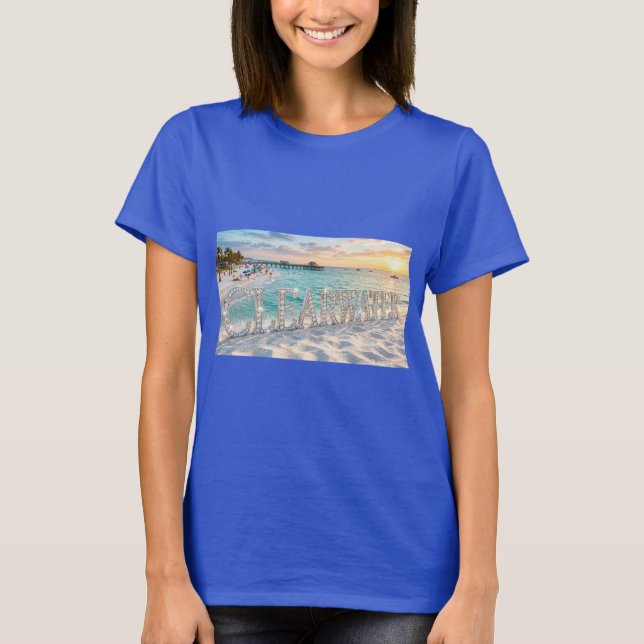 Camiseta de Clearwater Beach Florida (Anverso)