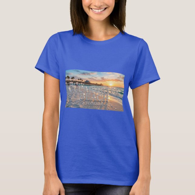 Camiseta de Clearwater Beach Florida (Anverso)