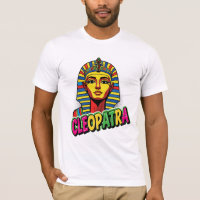 Camiseta de Cleopatra de Colores | Reina Egipcia A