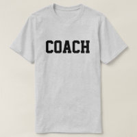 CAMISETA DE COACH (DELANTERA Y ATRÁS)
