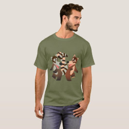 Camiseta de Coatimundis, Personalizado de baile li