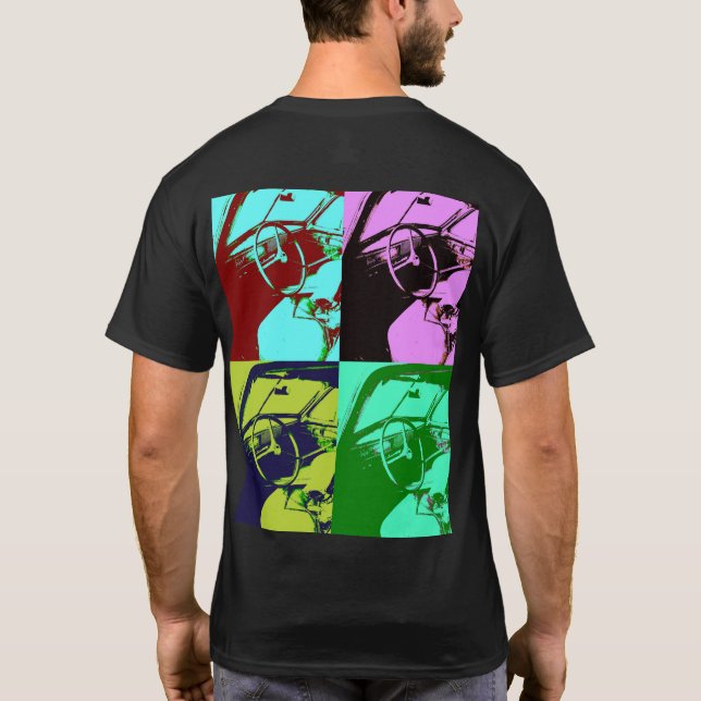 Camiseta de coche clásica (Reverso)