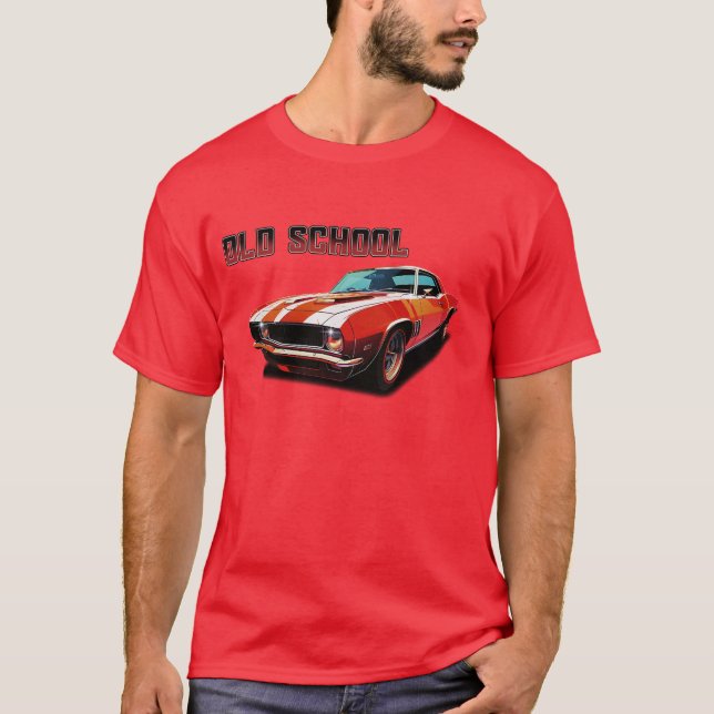 Camiseta de coche clásico (Anverso)