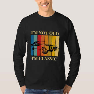 camiseta de coche clásico edición