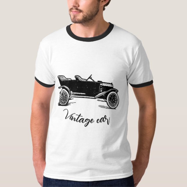 Camiseta de coche de época (Anverso)