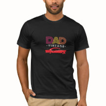 Camiseta de coche de época DAD - estilo de viaje r