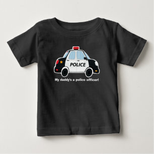 Camiseta de coche de la policía - Bebé - Niño -