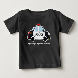 Camiseta de coche de la policía - Bebé - Niño - Ni