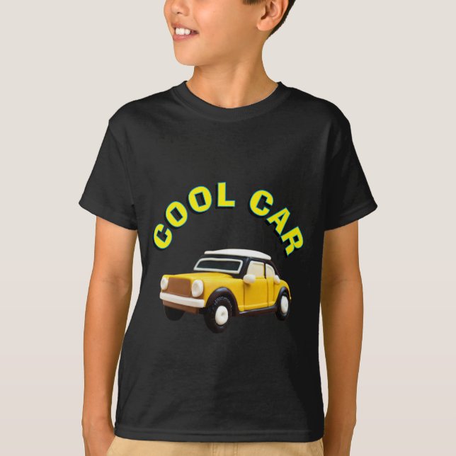 Camiseta de coche genial (Anverso)