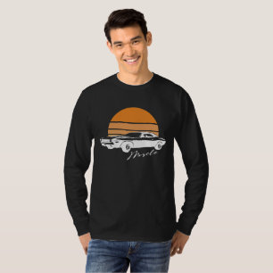 Camiseta de Coche Musculoso Americano – Hombres Mu