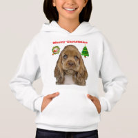 Camiseta de cocker spaniel navidad