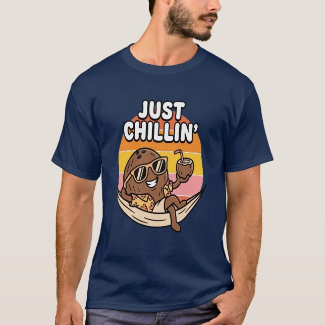 Camiseta de coco relajante – Vacaciones de verano  (Anverso)