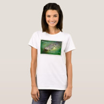 Camiseta de cocodrilo de agua salada de Darwin