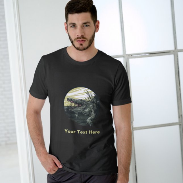 Camiseta de cocodrilo peligroso (Subido por el creador)