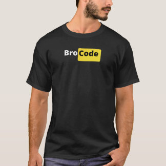 Camiseta de código de barras para todo el broz