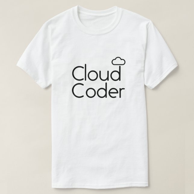 Camiseta de código de nube (Diseño del anverso)