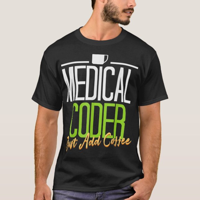 Camiseta de código médico Código médico simplement (Anverso)