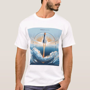 Camiseta De Cohetes Desafiante De Gravidad