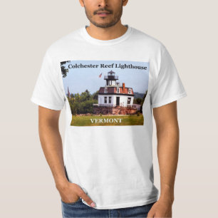 Camiseta de Colchester Reef Lighthouse, Vermont