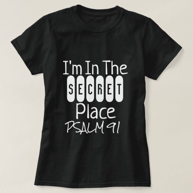 Camiseta de colección de regalos de fe (Diseño del anverso)