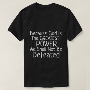 Camiseta de colección de regalos de fe