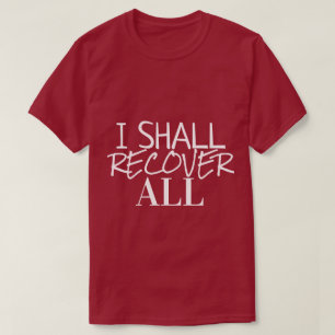 Camiseta de colección de regalos de fe