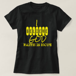 Camiseta de colección de regalos de fe