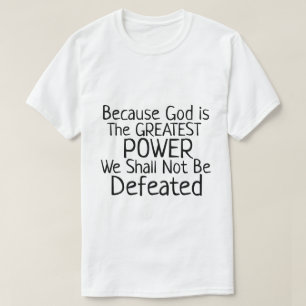 Camiseta de colección de regalos de fe