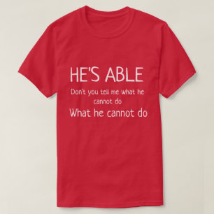 Camiseta de colección de regalos de fe