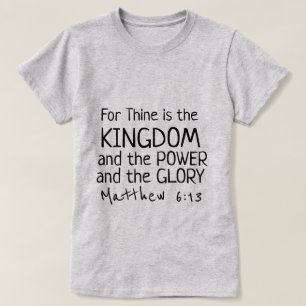 Camiseta de colección de regalos de fe