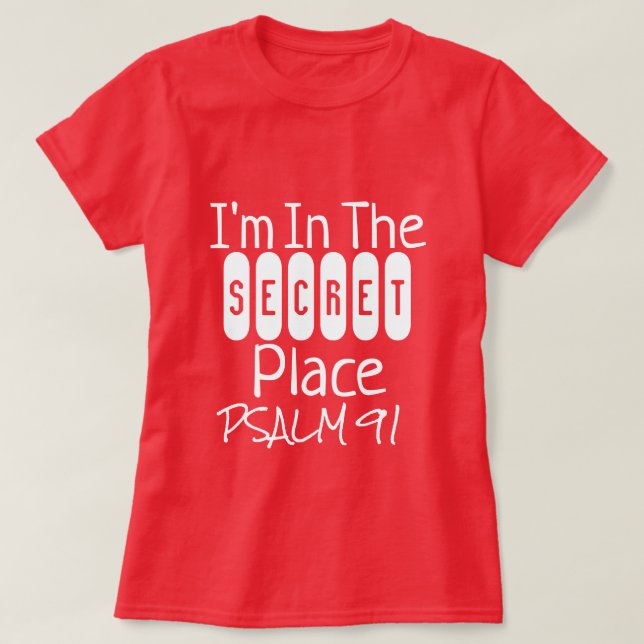 Camiseta de colección de regalos de fe (Diseño del anverso)
