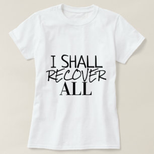 Camiseta de colección de regalos de fe