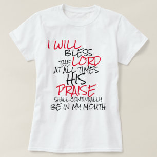 Camiseta de colección de regalos de fe