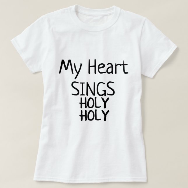 Camiseta de colección de regalos de fe (Diseño del anverso)