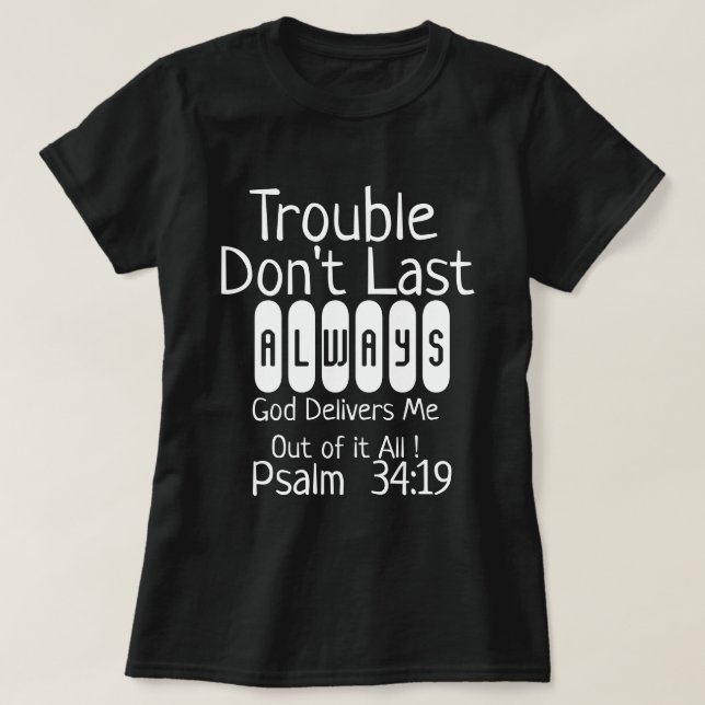 Camiseta de colección de regalos de fe (Diseño del anverso)