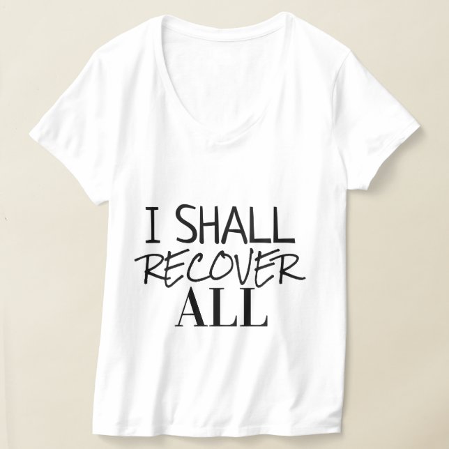 Camiseta de colección de regalos de fe (Distribución )