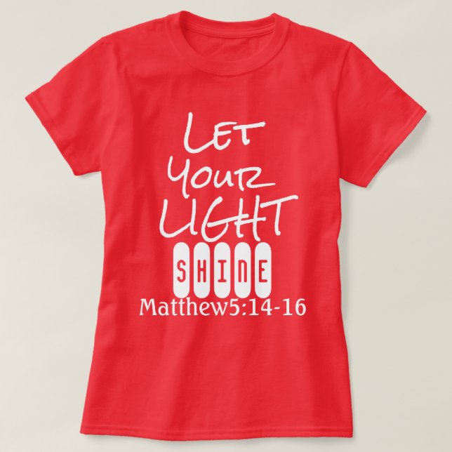 Camiseta de colección de regalos de fe (Diseño del anverso)