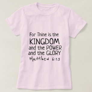 Camiseta de colección de regalos de fe