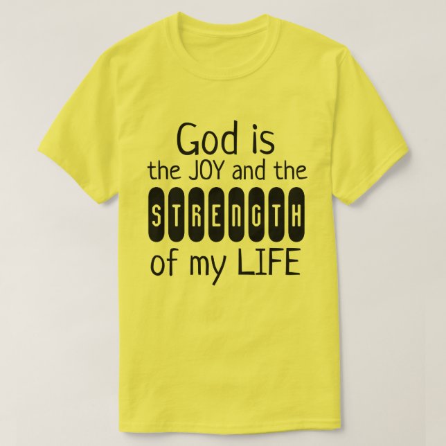 Camiseta de colección de regalos de fe (Diseño del anverso)