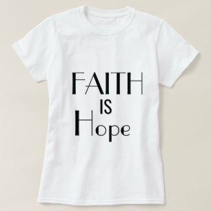 Camiseta de colección de regalos de fe