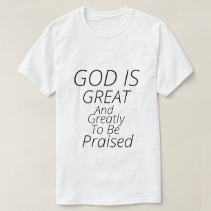 Camiseta de colección de regalos de fe