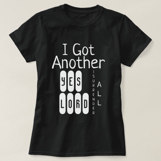 Camiseta de colección de regalos de fe (Diseño del anverso)