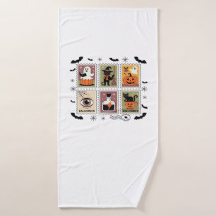 Camiseta de colección de sellos postales de gato d