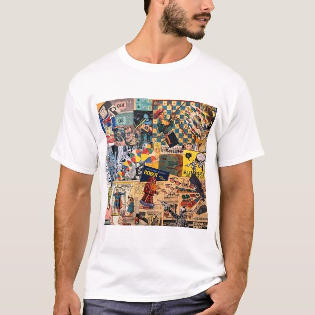 Camiseta de colección divertida retro (Anverso)